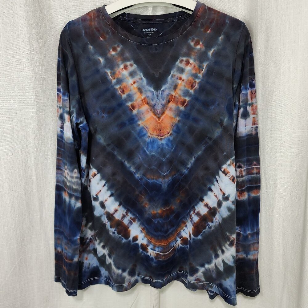 Cosmic Chevron: Women's Long Sleeve Top